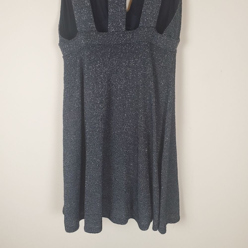 Free People Black Sparkly Dance of the Night Dress XS - Picture 8 of 9